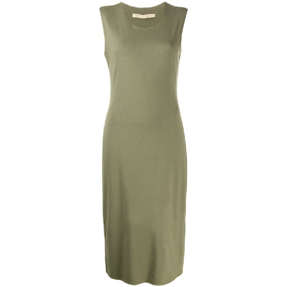 RAQUEL ALLEGRA Raquel Allegra Rib Layering Midi Dress 2 - Picture 1 of 5